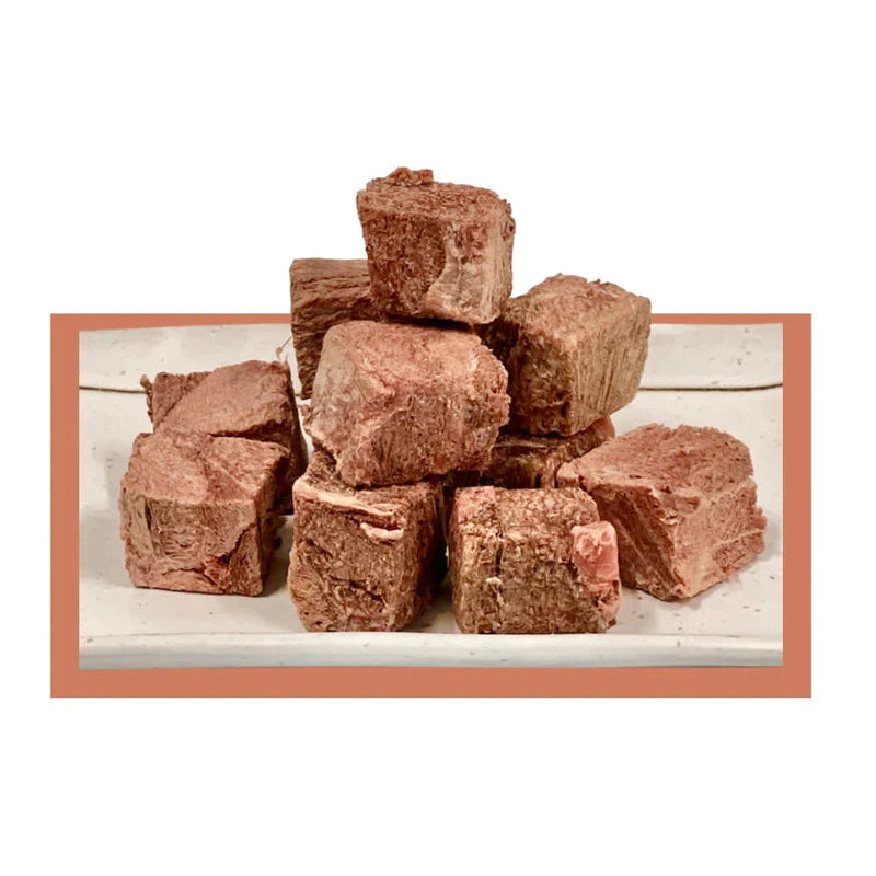 Freezy Paws Freeze Dried Venison Steak Dog and Cat Treats 70g (+_+)