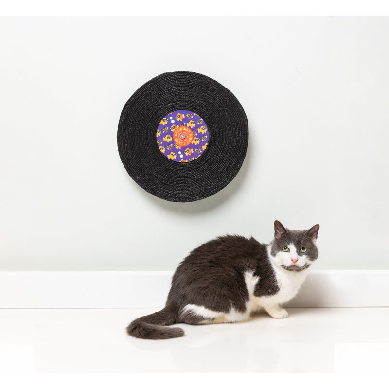 FuzzYard Cat Record Scratcher Caturday Night Fever