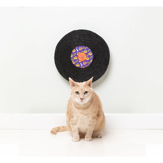 FuzzYard Cat Record Scratcher Caturday Night Fever