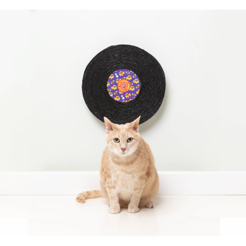 FuzzYard Cat Record Scratcher Caturday Night Fever-Habitat Pet Supplies