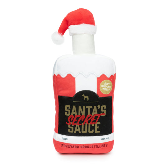 FuzzYard Christmas Santas Secret Sauce Dog Toy***