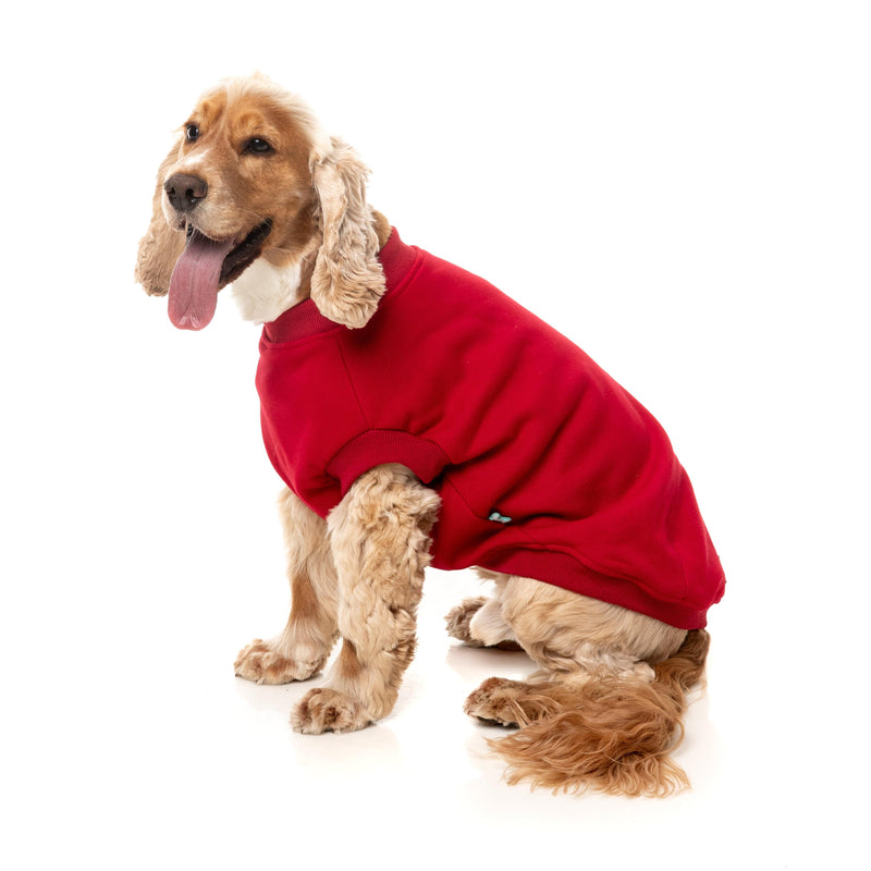 FuzzYard Dog Apparel Allday 25 Sweater Red Size 2 ^+^