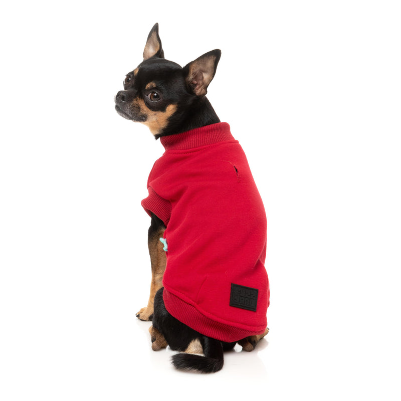 FuzzYard Dog Apparel Allday 25 Sweater Red Size 3 ^+^