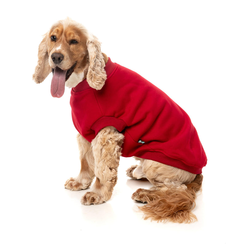 FuzzYard Dog Apparel Allday 25 Sweater Red Size 4 ^+^