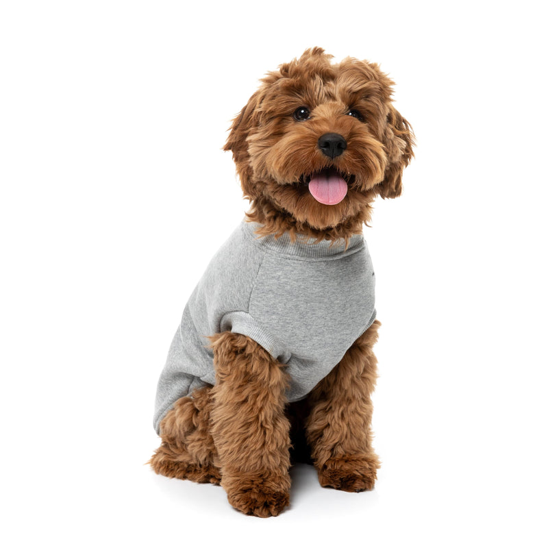 FuzzYard Dog Apparel Allday Sweater Grey Size 2