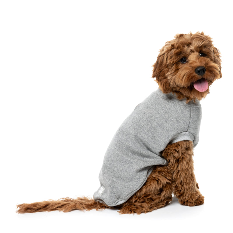 FuzzYard Dog Apparel Allday Sweater Grey Size 2