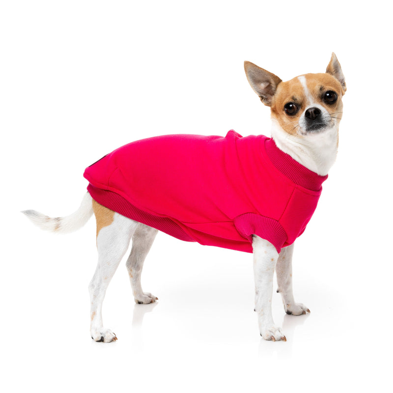 FuzzYard Dog Apparel Allday Sweater Magenta Size 5