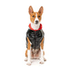 FuzzYard Dog Apparel Amor Puffer Jacket Black and Red Size 6