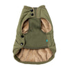 FuzzYard Dog Apparel Bomber Jacket Khaki Green Size 4