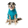 FuzzYard Dog Apparel Flash Jacket with Inbuilt Harness Dark Teal Size 1