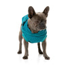 FuzzYard Dog Apparel Flash Jacket with Inbuilt Harness Dark Teal Size 2