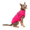 FuzzYard Dog Apparel Flash Jacket with Inbuilt Harness Magenta Size 7