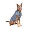 FuzzYard Dog Apparel Flipside Raincoat Mint and Grey Size 4