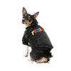 FuzzYard Dog Apparel Frat Jacket Black Size 7