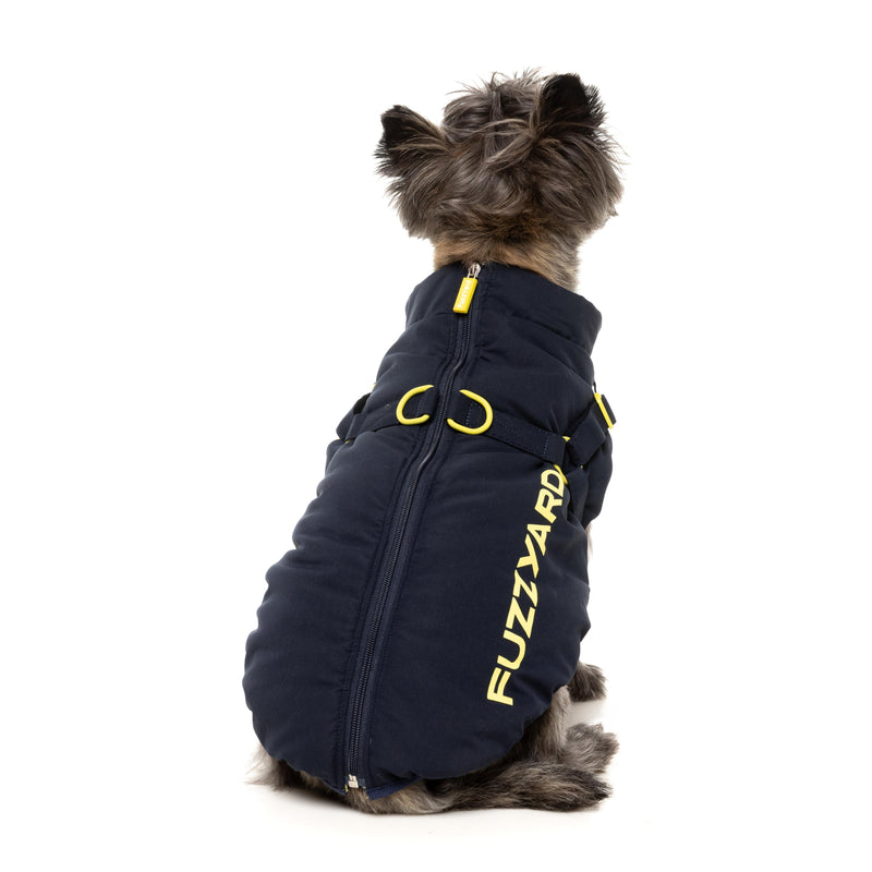 FuzzYard Dog Apparel Harness Jacket Horizon Navy Size 5 ^+^