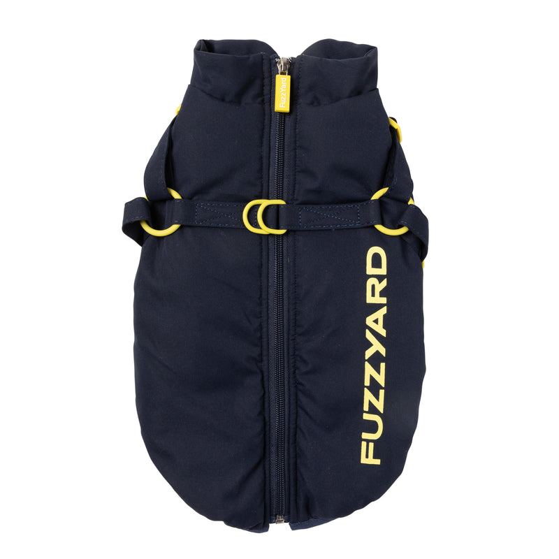 FuzzYard Dog Apparel Harness Jacket Horizon Navy Size 5 ^+^