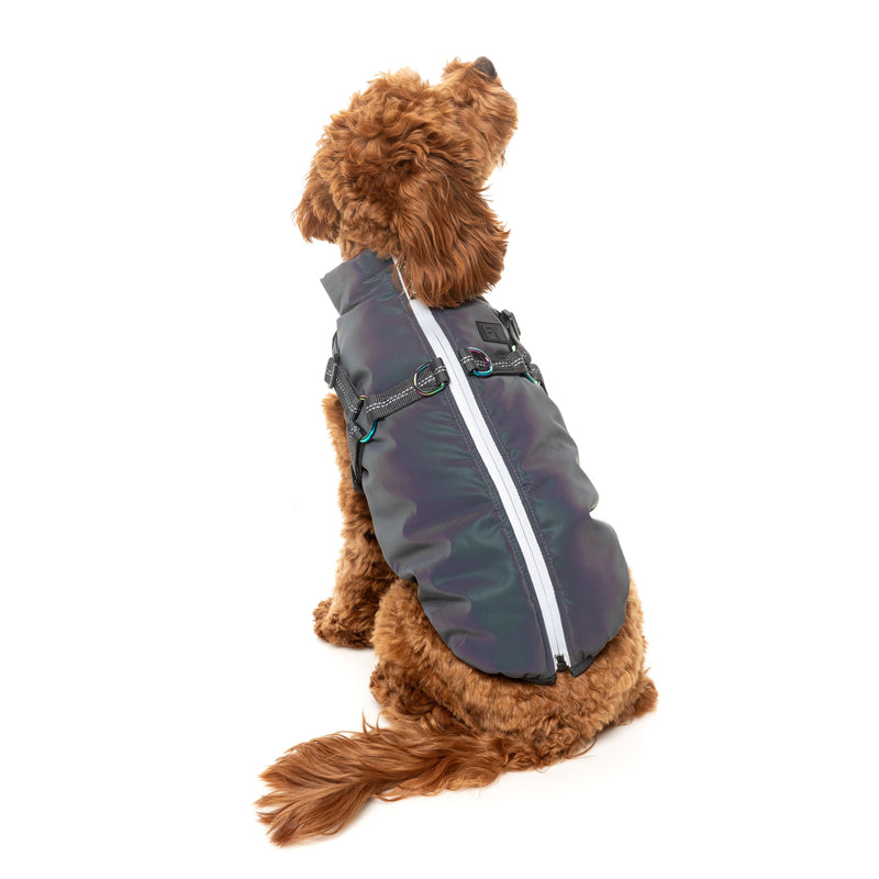 FuzzYard Dog Apparel Harness Jacket Reflective Flash Size 3 ^+^