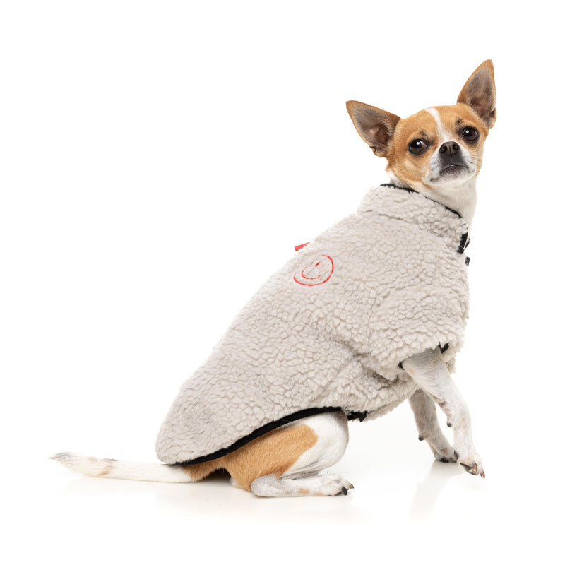 FuzzYard Dog Apparel Jacket Basecamp Stone Size 3 ^+^-Habitat Pet Supplies