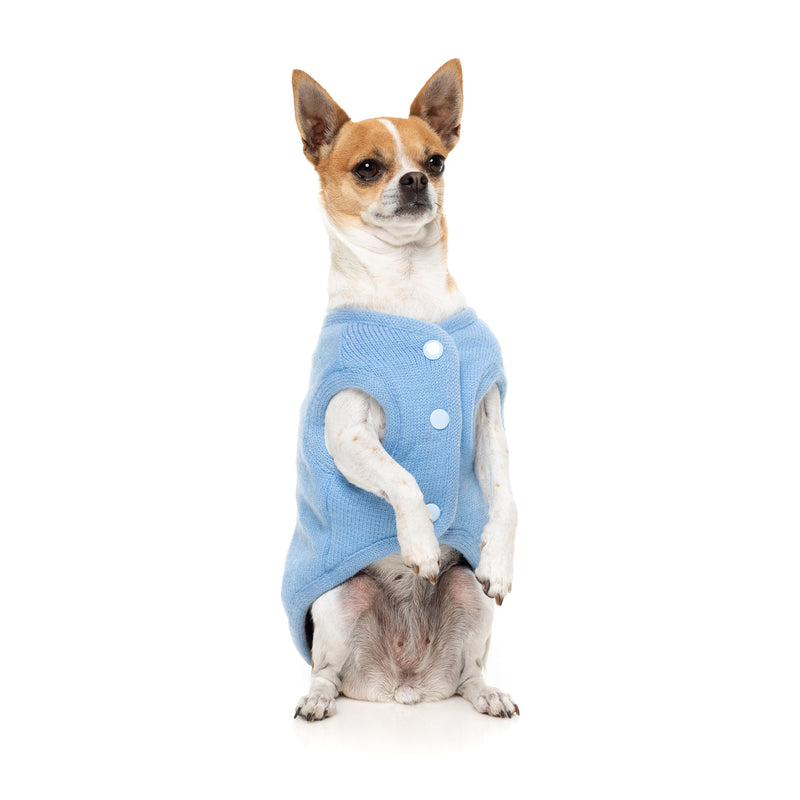 FuzzYard Dog Apparel Jacket Fleur Blue Size 3 ^+^