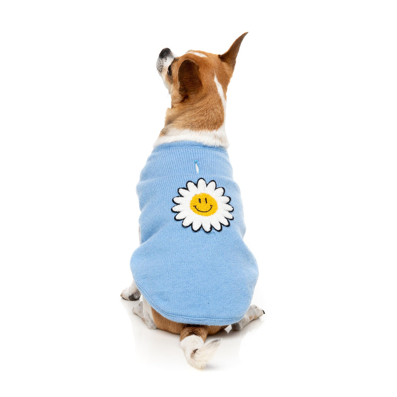 FuzzYard Dog Apparel Jacket Fleur Blue Size 3 ^+^