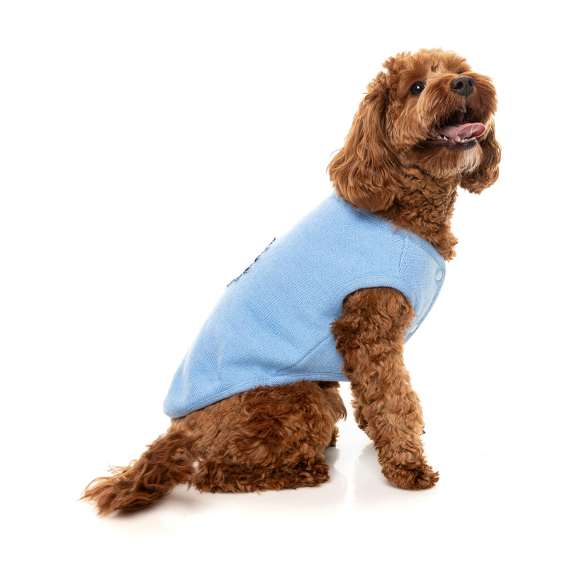 FuzzYard Dog Apparel Jacket Fleur Blue Size 3 ^+^