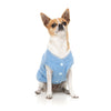 FuzzYard Dog Apparel Jacket Fleur Blue Size 3 ^+^-Habitat Pet Supplies