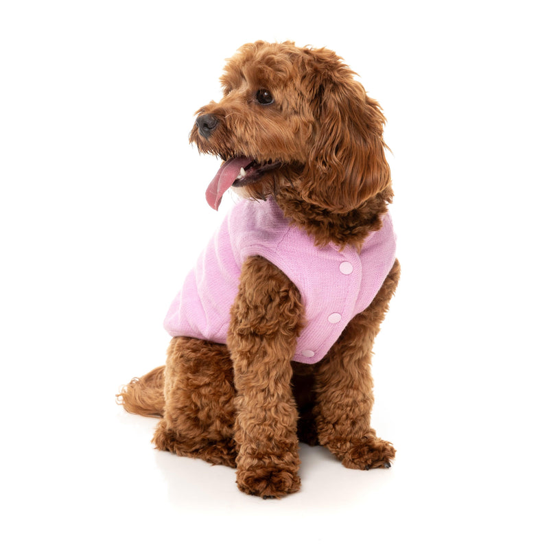 FuzzYard Dog Apparel Jacket Fleur Pink Size 4 ***