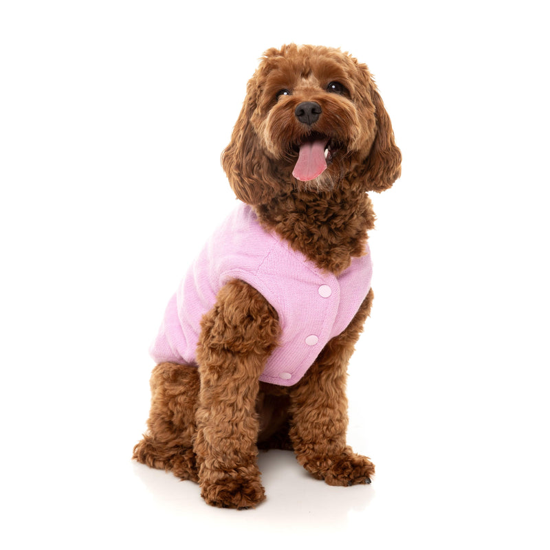 FuzzYard Dog Apparel Jacket Fleur Pink Size 4 ***