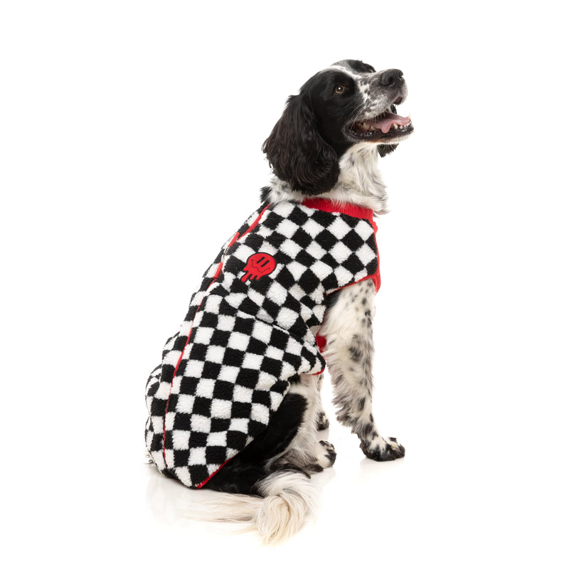 FuzzYard Dog Apparel Jacket Ollie Red Size 3 ***
