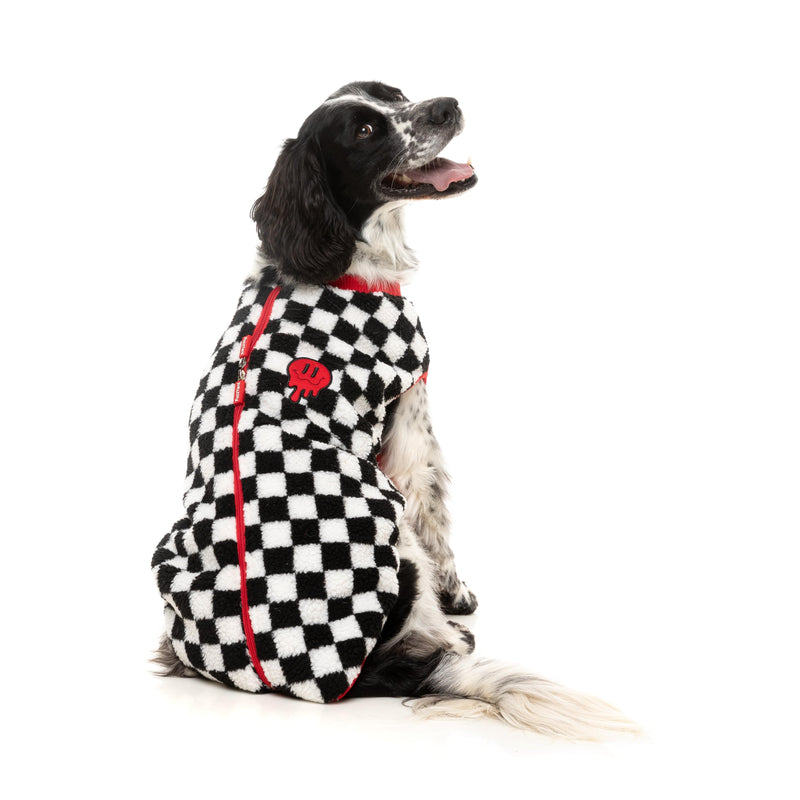 FuzzYard Dog Apparel Jacket Ollie Red Size 3 ***