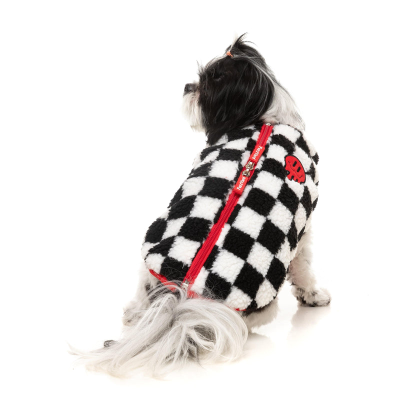 FuzzYard Dog Apparel Jacket Ollie Red Size 3 ***