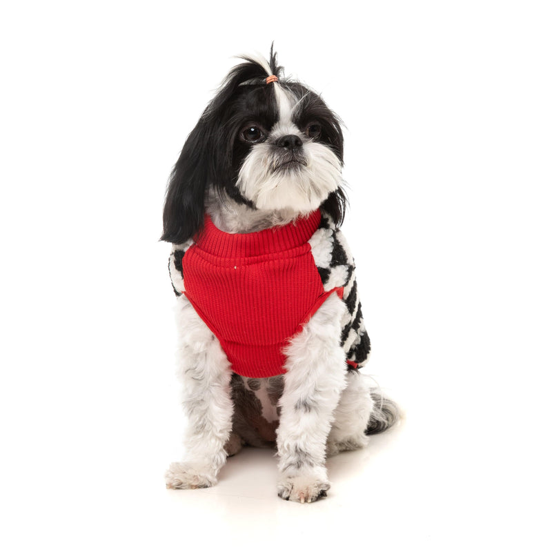 FuzzYard Dog Apparel Jacket Ollie Red Size 4 ***
