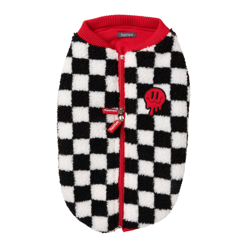 FuzzYard Dog Apparel Jacket Ollie Red Size 4 ***
