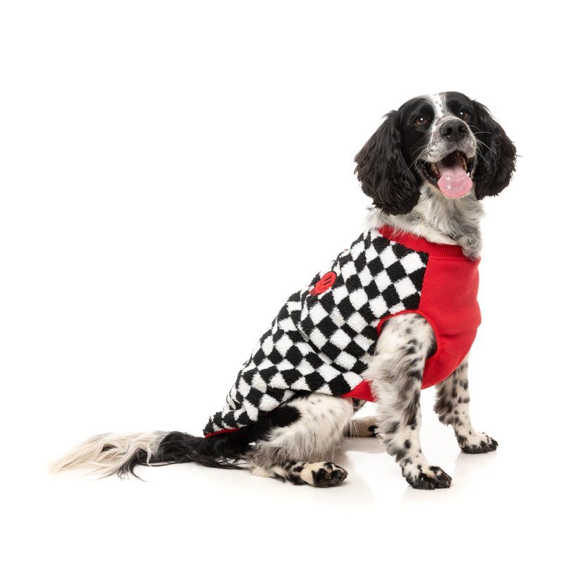 FuzzYard Dog Apparel Jacket Ollie Red Size 4 ^+^-Habitat Pet Supplies