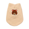 FuzzYard Dog Apparel Knit Pullover Beige Size 3