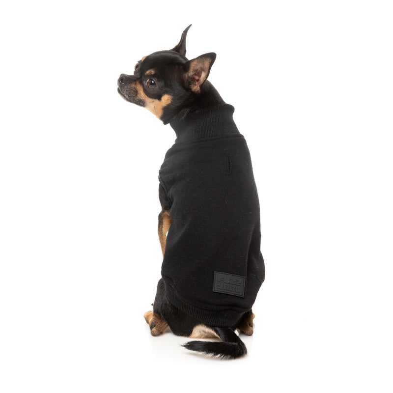 FuzzYard Dog Apparel Smiley Sweater Black Size 6 ^+^
