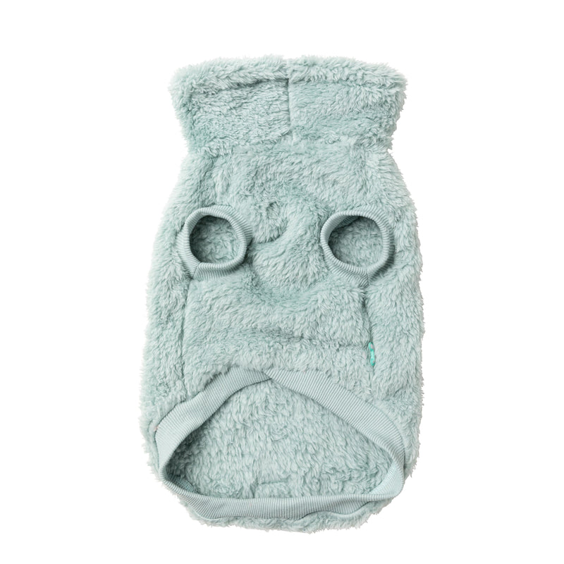 FuzzYard Dog Apparel Turtle Teddy 25 Sweater Arctic Blue Size 7 ^+^