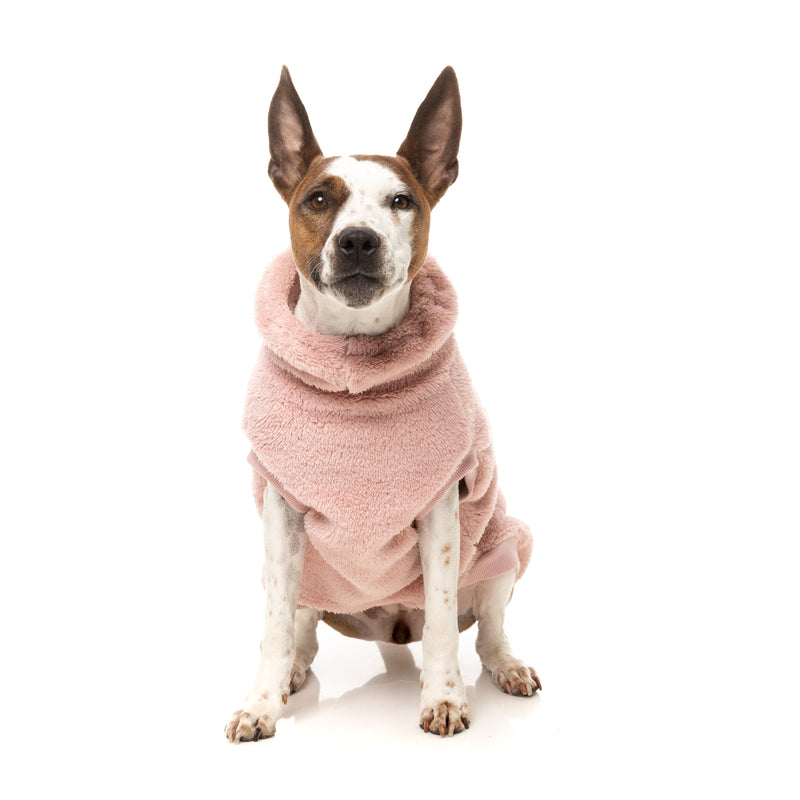 FuzzYard Dog Apparel Turtle Teddy 25 Sweater Blossom Pink Size 2 ^+^
