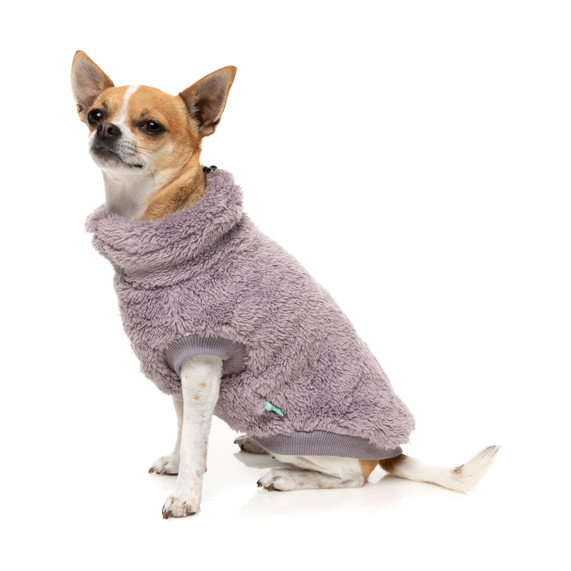 FuzzYard Dog Apparel Turtle Teddy 25 Sweater Lavender Size 1 ^+^