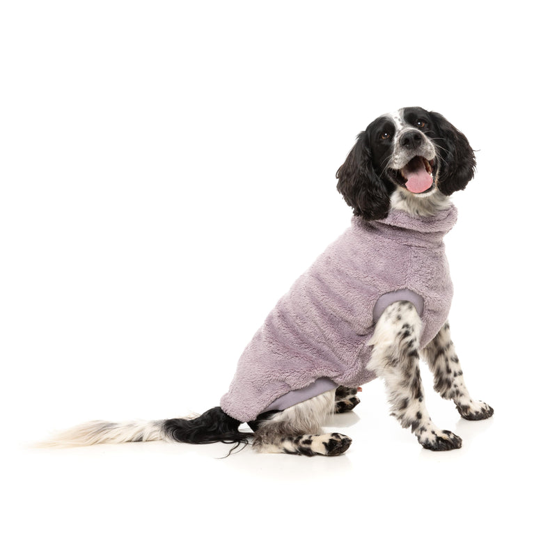 FuzzYard Dog Apparel Turtle Teddy 25 Sweater Lavender Size 1 ^+^