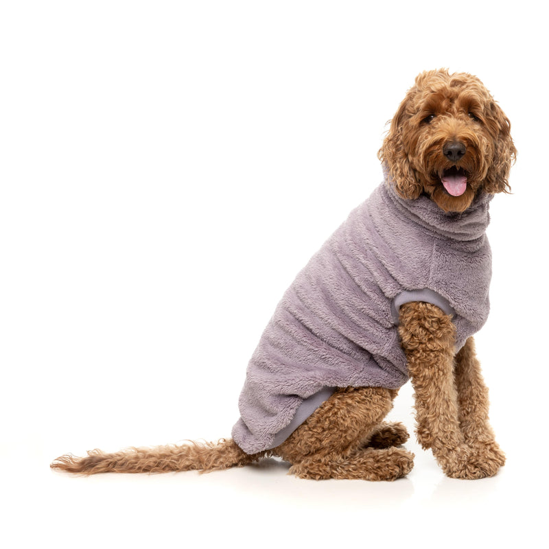 FuzzYard Dog Apparel Turtle Teddy 25 Sweater Lavender Size 1 ^+^