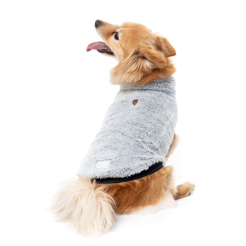 FuzzYard Dog Apparel Turtle Teddy 26 Sweater Frosted Navy Size 5