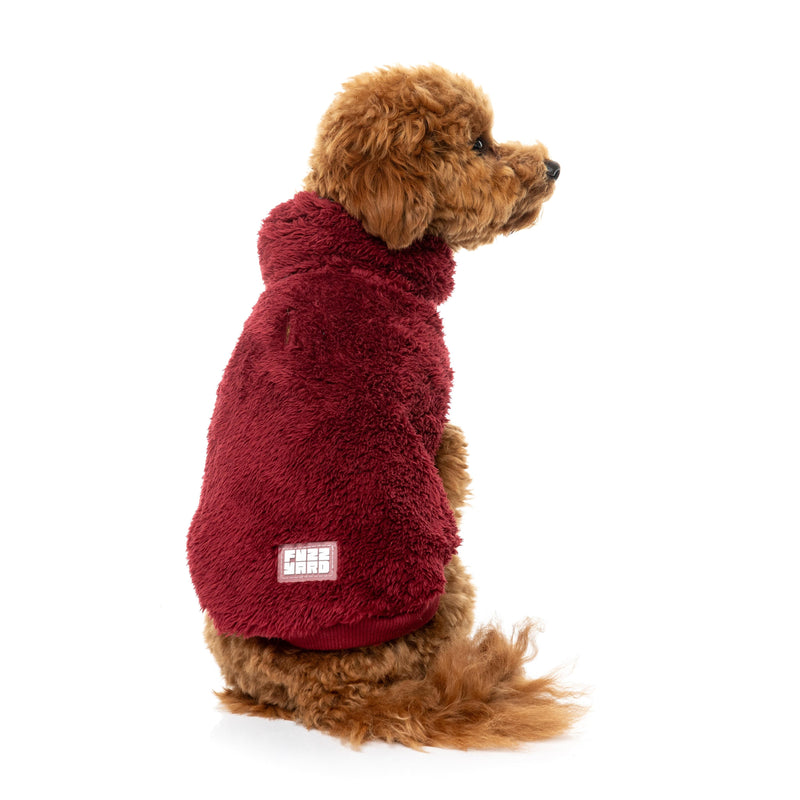 FuzzYard Dog Apparel Turtle Teddy 26 Sweater Maroon Size 2