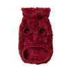 FuzzYard Dog Apparel Turtle Teddy 26 Sweater Maroon Size 5