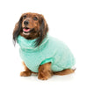 FuzzYard Dog Apparel Turtle Teddy Sweater Teal Size 6