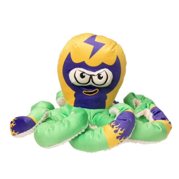FuzzYard Dog Toy Octo the Outrageous Octopus :->>-Habitat Pet Supplies
