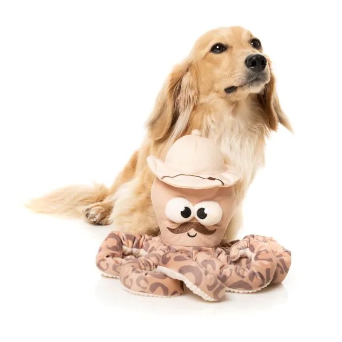 FuzzYard Dog Toy Sir David Octoborough Octopus :->>