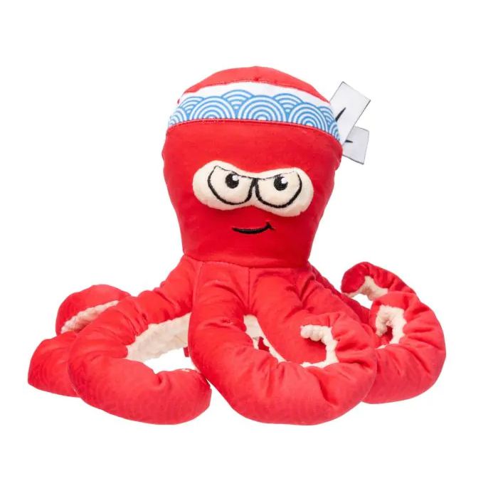 FuzzYard Dog Toy Takoyaki Octopus-Habitat Pet Supplies