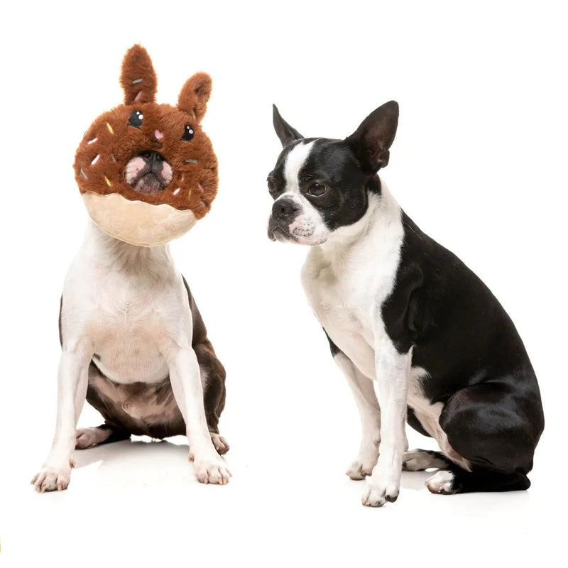 FuzzYard Easter Big Bunny Donut Plush Dog Toy ***