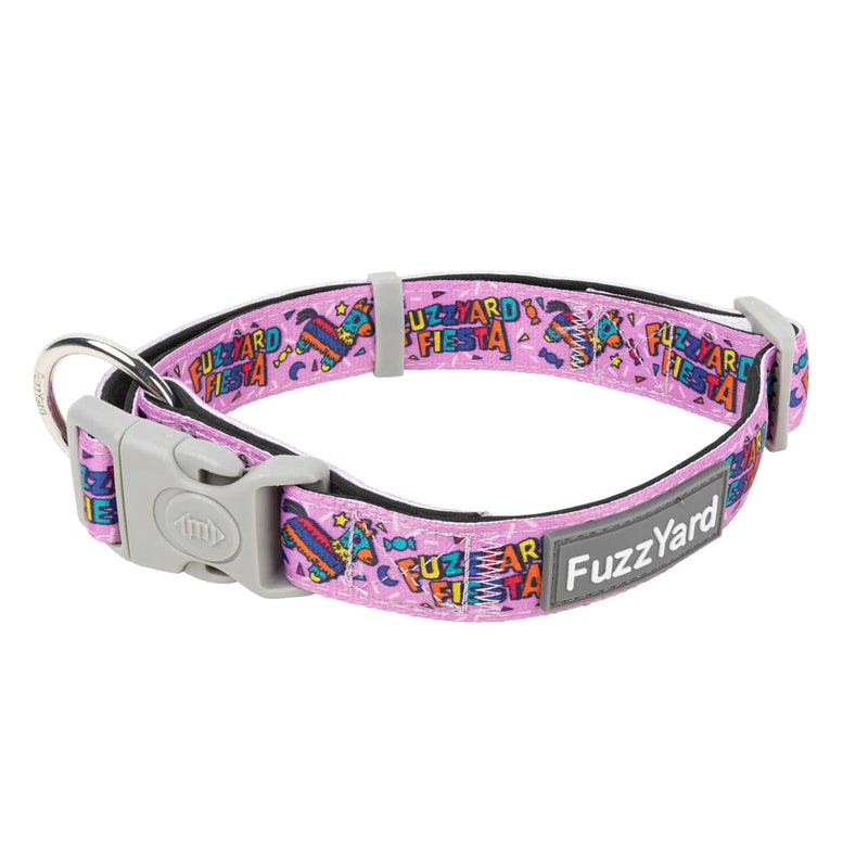 FuzzYard Fiesta Dog Collar Small-Habitat Pet Supplies